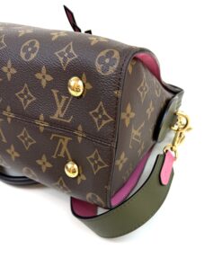 Louis Vuittton Monogram Tuileries Pink and Olive Satchel or Shoulder bag 11