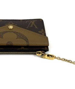 Louis Vuitton Recto Verso Reverse Monogram Key Card Holder Wallet 14