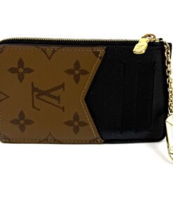 Louis Vuitton Recto Verso Reverse Monogram Key Card Holder Wallet 11