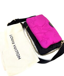 Louis Vuitton Maxi Multi Pochette Econyl Shoulder Bag Fuchsia Pochette Crossbody 3