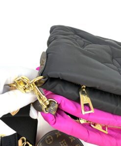 Louis Vuitton Maxi Multi Pochette Econyl Shoulder Bag Fuchsia Pochette Crossbody 10