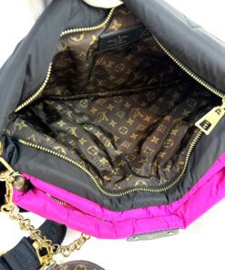 Louis Vuitton Maxi Multi Pochette Econyl Shoulder Bag Fuchsia Pochette Crossbody 6