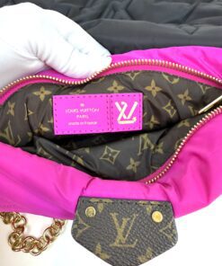 Louis Vuitton Maxi Multi Pochette Econyl Shoulder Bag Fuchsia Pochette Crossbody 8