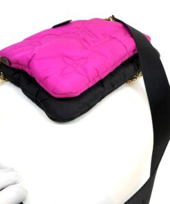 Louis Vuitton Maxi Multi Pochette Econyl Shoulder Bag Fuchsia Pochette Crossbody 17