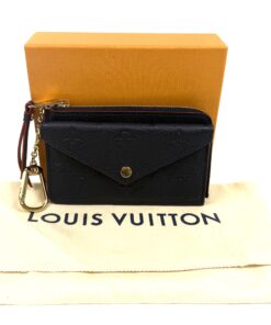 Louis Vuitton Empreinte Recto Verso Card Holder Marine Rouge Navy 2 4