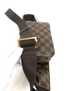 Louis Vuitton Damier Ebene Geronimos Bum Belt Bag Sling 12