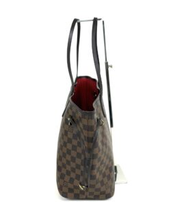 Louis Vuitton Neverfull Damier Ebene MM Cerise Red 5