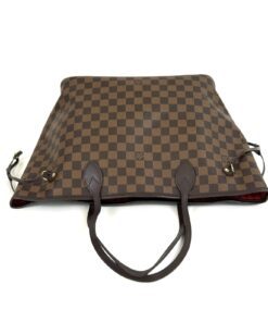 Louis Vuitton Neverfull Damier Ebene MM Cerise Red 9