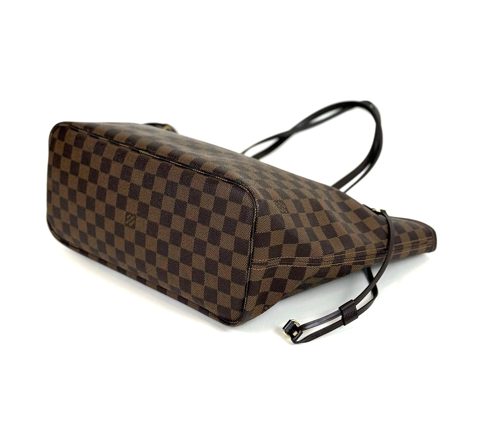 Louis Vuitton Neverfull Damier Ebene MM Cerise Red 11 Louis Vuitton Neverfull Damier Ebene MM Cerise Red 11