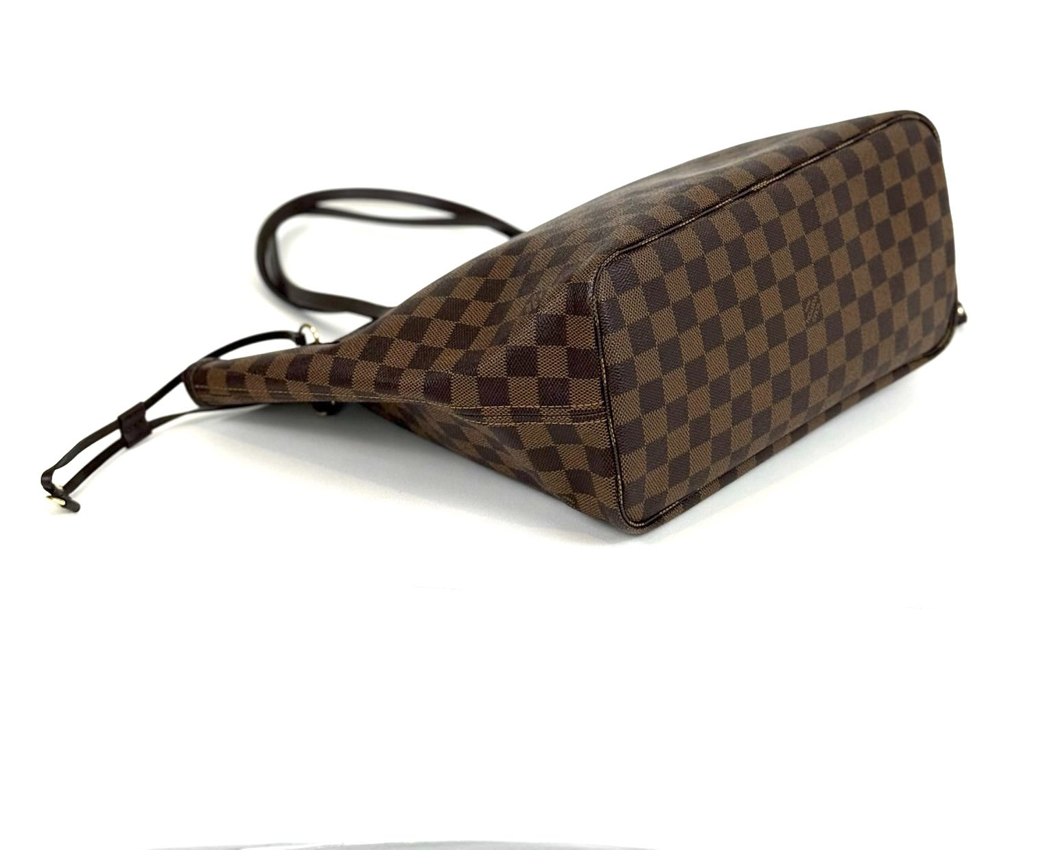 Louis Vuitton Neverfull Damier Ebene MM Cerise Red 12 Louis Vuitton Neverfull Damier Ebene MM Cerise Red 12
