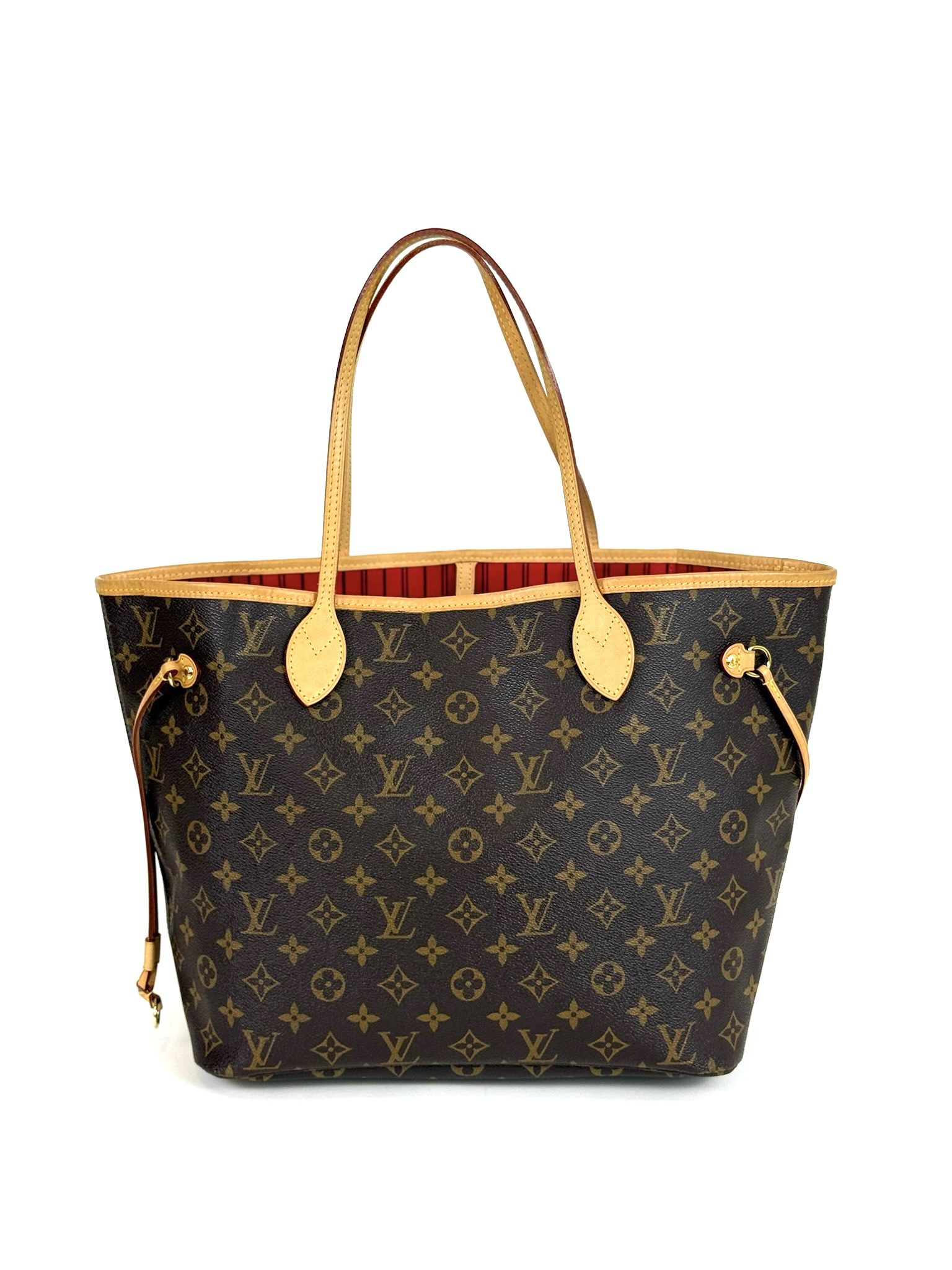 Louis Vuitton Neverfull MM Monogram with Red Louis Vuitton Neverfull MM Monogram with Red 15