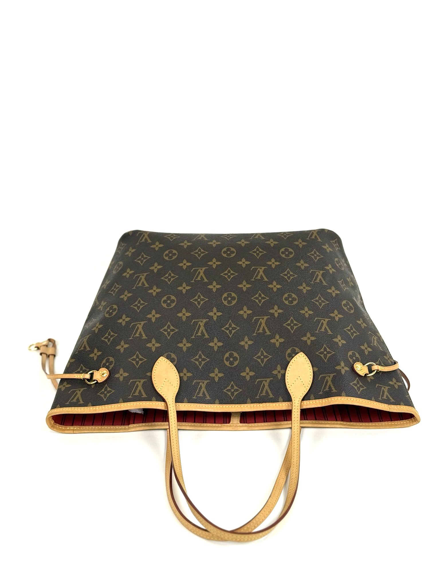 Louis Vuitton Neverfull MM Monogram with Red 12 Louis Vuitton Neverfull MM Monogram with Red 12