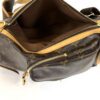 Open top with the front pocket zip pulled back