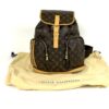 Backpack shown with its Louis Vuitton dust bag
