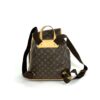 Rear view with the top handle and both shoulder straps