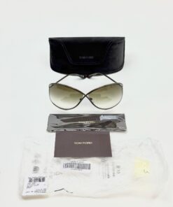 Tom Ford Miranda Shiny Gunmetal Sunglasses Women’s 2