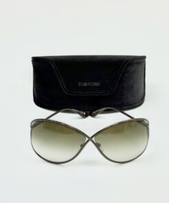 Tom Ford Miranda Shiny Gunmetal Sunglasses Women’s 6