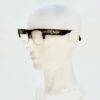 Frames worn on a display head, seen in profile