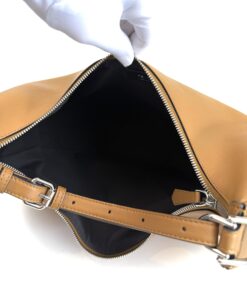 Fendi Fendigraphy Medium Hobo Caramel Silver 14