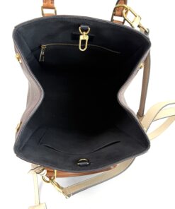 Louis Vuitton Foldover Tote PM Monogram Black 23