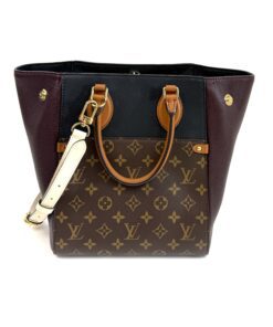 Louis Vuitton Foldover Tote PM Monogram Black 7