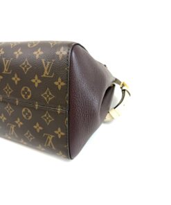 Louis Vuitton Foldover Tote PM Monogram Black 11