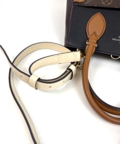Louis Vuitton Foldover Tote PM Monogram Black 21