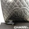 Chanel GST Black Caviar Shopping Tote Silver Hardware (Copy) 23