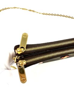 Louis Vuitton Blooming Flowers Monogram Double Pochette Crossbody Shoulder 12