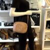 Gucci Pebbled Calfskin Small Soho Disco Bag Camelia 2