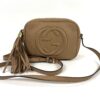 Gucci Pebbled Calfskin Small Soho Disco Bag Camelia 19