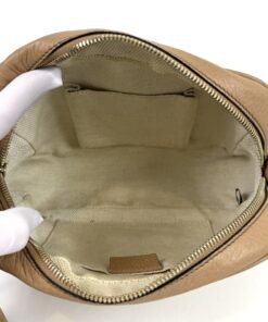 Gucci Pebbled Calfskin Small Soho Disco Bag Camelia 4