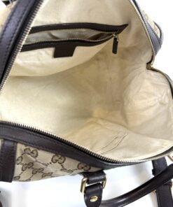 Gucci Medium Boston Web Bee Satchel Crossbody 18