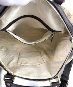 Gucci Medium Boston Web Bee Satchel Crossbody 26