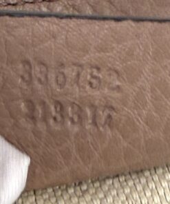 Gucci Rose/Taupe Leather Soho Flap Chain Crossbody (Copy) 5