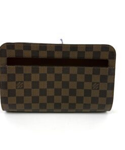 Louis Vuitton Damier Ebene Canvas Saint Louis Clutch Pochette Wristlet 3