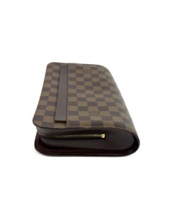 Louis Vuitton Damier Ebene Canvas Saint Louis Clutch Pochette Wristlet 9