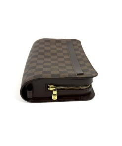 Louis Vuitton Damier Ebene Canvas Saint Louis Clutch Pochette Wristlet 8