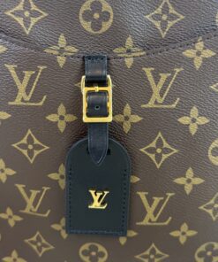 Louis Vuitton Monogram Odeon MM Black Crossbody or Shoulder Bag 13