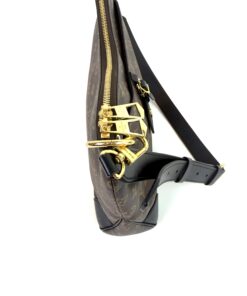 Louis Vuitton Monogram Odeon MM Black Crossbody or Shoulder Bag 7