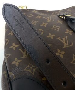 Louis Vuitton Monogram Odeon MM Black Crossbody or Shoulder Bag 18