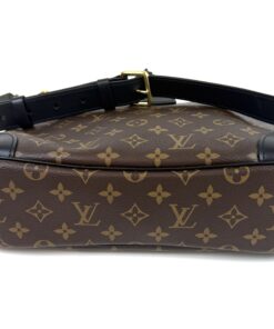 Louis Vuitton Monogram Odeon MM Black Crossbody or Shoulder Bag 9