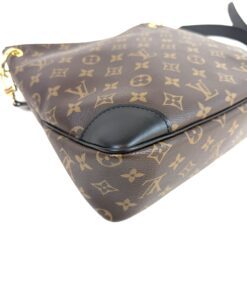 Louis Vuitton Monogram Odeon MM Black Crossbody or Shoulder Bag 14