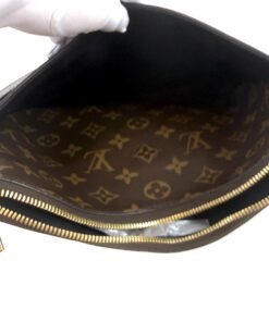 Louis Vuitton Monogram Odeon MM Black Crossbody or Shoulder Bag 11