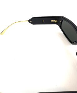 FENDI FE40120I FENDIGRAPHY BLACK WRAP SUNGLASSES 12