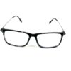 Tom Ford Shiny Black Grey Blue Light Block Frames with Silver Unisex 10