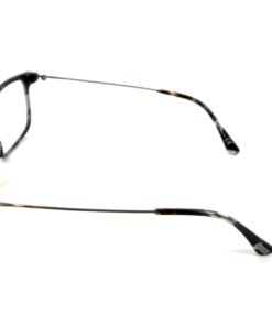 Tom Ford Shiny Black Grey Blue Light Block Frames with Silver Unisex 5