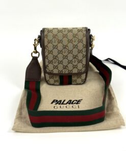 Gucci x Palace Collection Canvas Web Messenger Bag Unisex 4