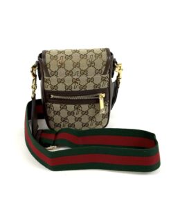 Gucci x Palace Collection Canvas Web Messenger Bag Unisex 16