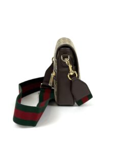 Gucci x Palace Collection Canvas Web Messenger Bag Unisex 8